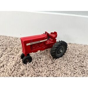 International‎ Farmall ERTL 656 Tractor Diecast Metal Red Vintage Farm Toy '60